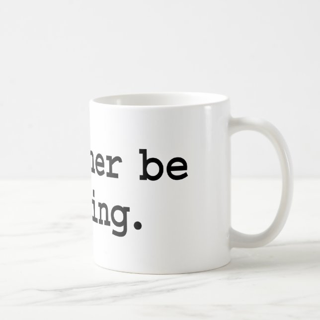 Taza De Café estaría leyendo bastante (Derecha)
