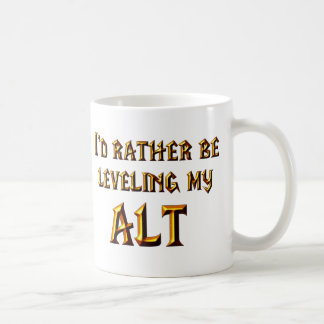 Taza De Café Estaría nivelando bastante mi Alt