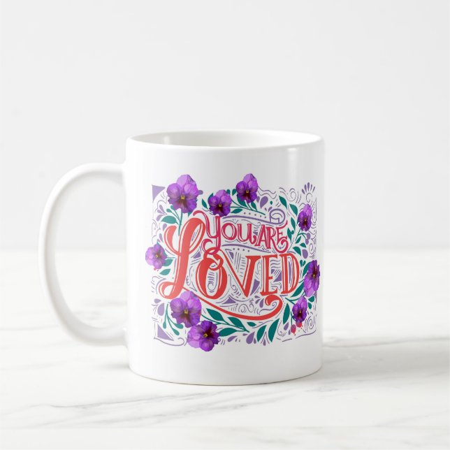 TAZA DE CAFÉ ESTÁS AMADO (Izquierda)