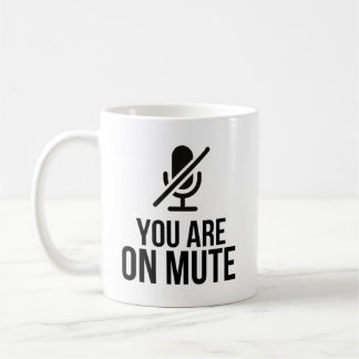 Taza De Café Estás En La Cita De Humor De Una Llamada De Vídeo 