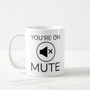 Taza De Café Estás en silencio