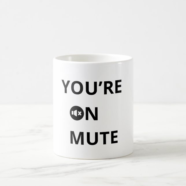 Taza De Café Estás en silencio (Centro)