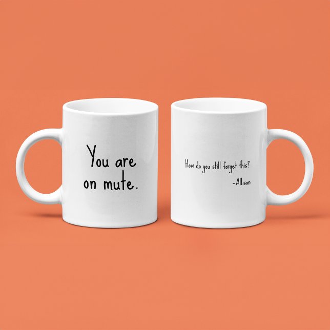 Taza De Café Estás en silencio - Graciosa Oficina de Personaliz (Subido por el creador)