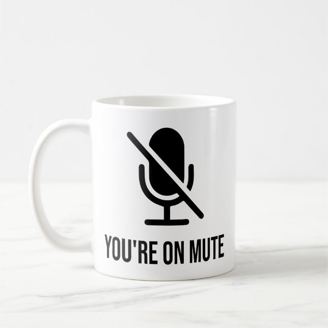 Taza De Café Estás mudo (Izquierda)