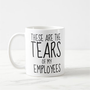 Taza De Café Estas Son Las Lágrimas De Mi Personal