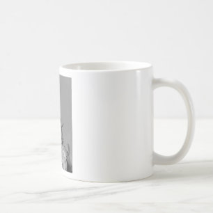 Taza De Café Estatua blanca y negra de la libertad de Nueva Yor