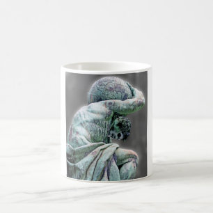 Taza De Café Estatua de Bismarck, Berlín, atlas griego de dios,