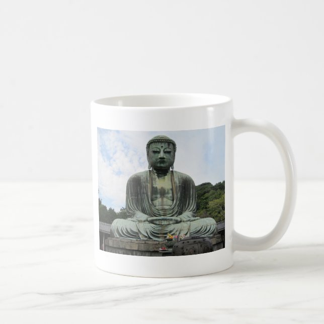 Taza De Café Estatua de Buda Budismo (Derecha)