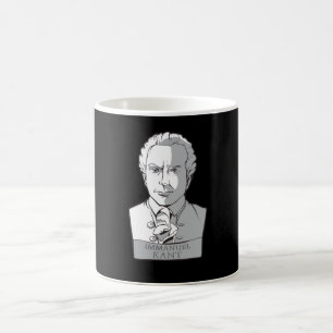 Taza De Café Estatua de Immanuel Kant