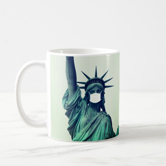 Taza De Café Estatua de la Libertad (Izquierda)