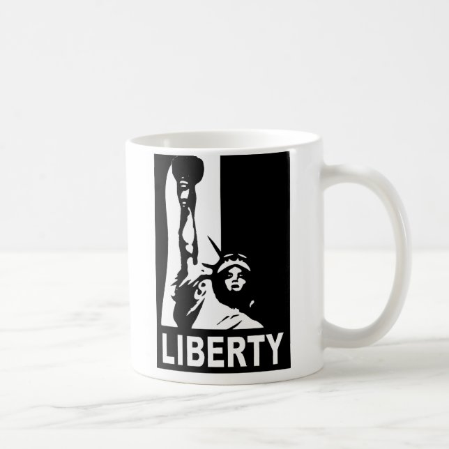 Taza De Café Estatua de la Libertad (Derecha)