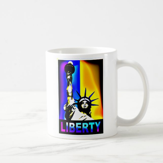 Taza De Café Estatua de la Libertad (Derecha)