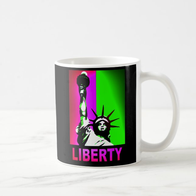 Taza De Café Estatua de la Libertad (Derecha)