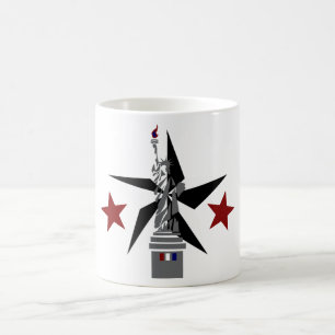 Taza De Café estatua de la libertad