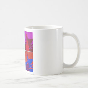 Taza De Café Estatua de la libertad al estilo del arte pop