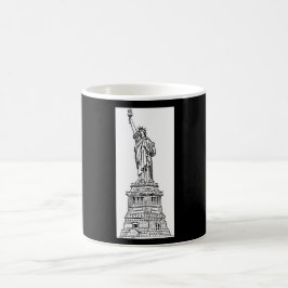 Taza De Café Estatua de la Libertad Nueva York Mug