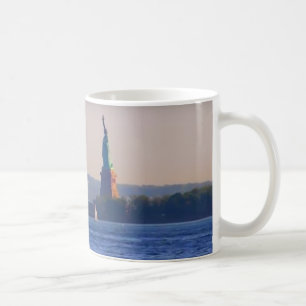 TAZA DE CAFÉ ESTATUA DE NUEVA YORK DE LA LIBERTAD
