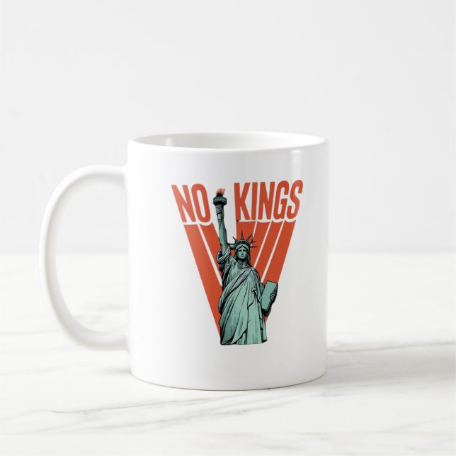 Taza De Café Estatua Sin Reyes De Protesta Clásico Americano (Izquierda)