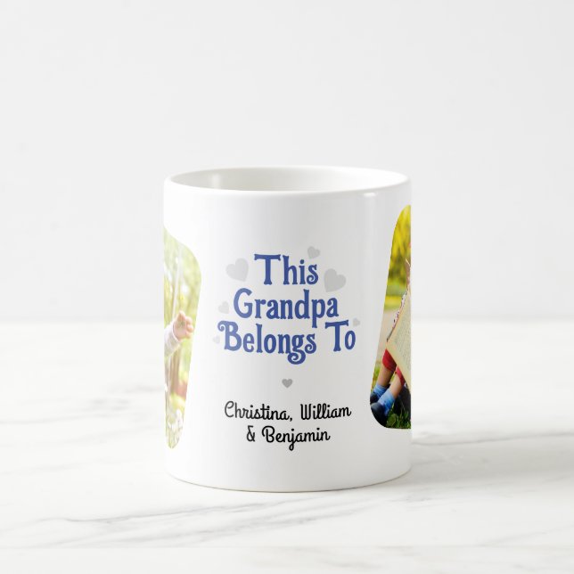 Taza De Café Este Abuelo Pertenece A La Foto Del Personalizado  (Centro)