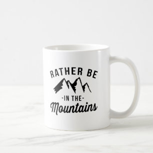 Taza De Café Esté bastante en las montañas