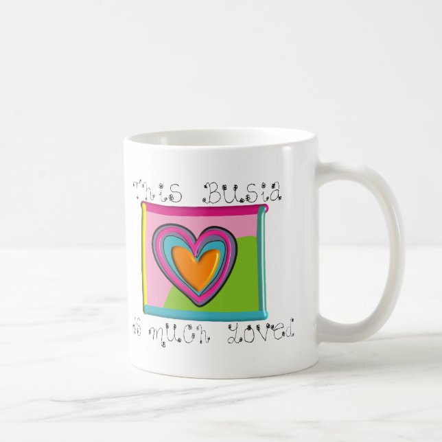 Taza De Café Este Busia SE AMA MUCHO (Derecha)