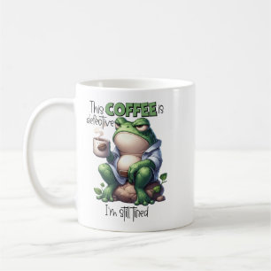 Taza De Café "Este Café Es Defectuoso" Brumpy Frog Mug
