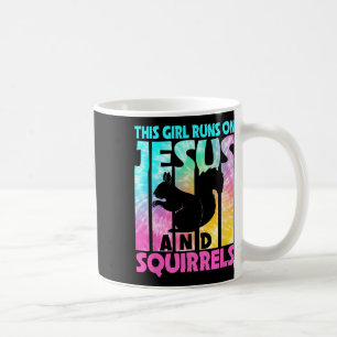 Taza De Café Este Chica Corre Sobre Jesús Y Los Amantes De La a