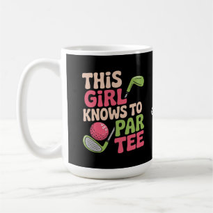 Taza De Café Este Chica sabe cómo comprar un regalo de golf div