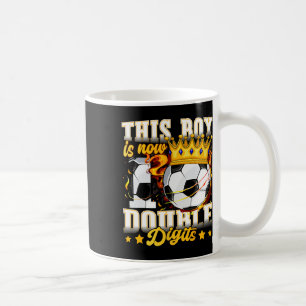 Taza De Café Este chico ahora tiene 10 años, cumple doble dígit