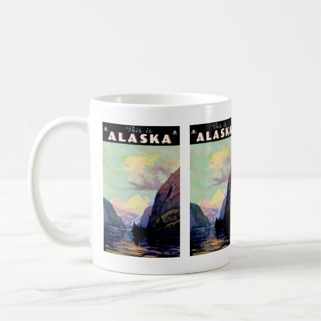 Taza De Café Este es Alaska Coffee Mug (Izquierda)