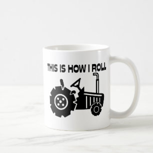 Taza De Café Éste es cómo ruedo el tractor de cultivo