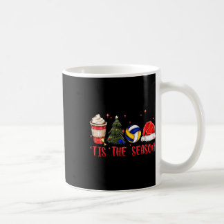 Taza De Café Este Es El Café De Voleibol De Temporada Santa Hat