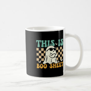 Taza De Café Este Es El Espíritu Fantasma Retro Halloween