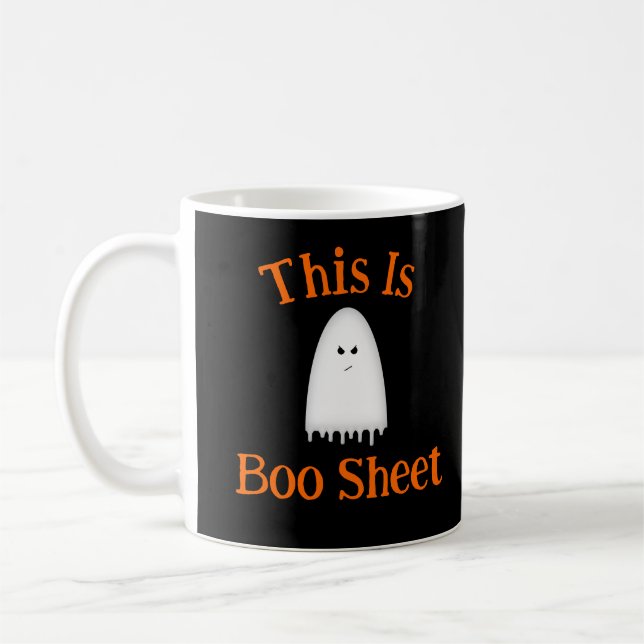 Taza De Café Este Es El Fantasma De La Hoja De Boo (Izquierda)