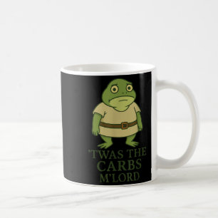 Taza De Café Este es el meme medieval de carbs Mlord Funny Frog