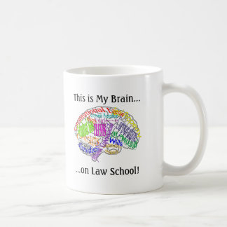 Taza De Café Éste es mi colegio de abogados del cerebro…