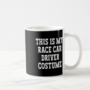 Taza De Café Este Es Mi Conductor Race Car Halloween Costume Gr