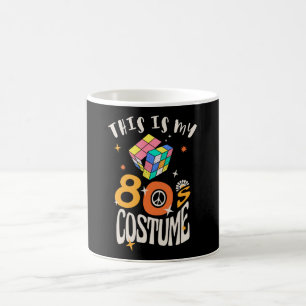 Taza De Café Este es mi disfraz de los 80