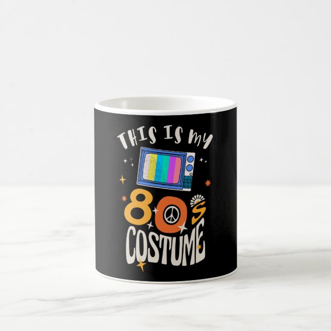 Taza De Café Este es mi disfraz de los 80 (Centro)
