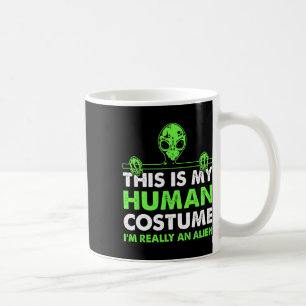 Taza De Café Este es mi disfraz humano, soy realmente una diver