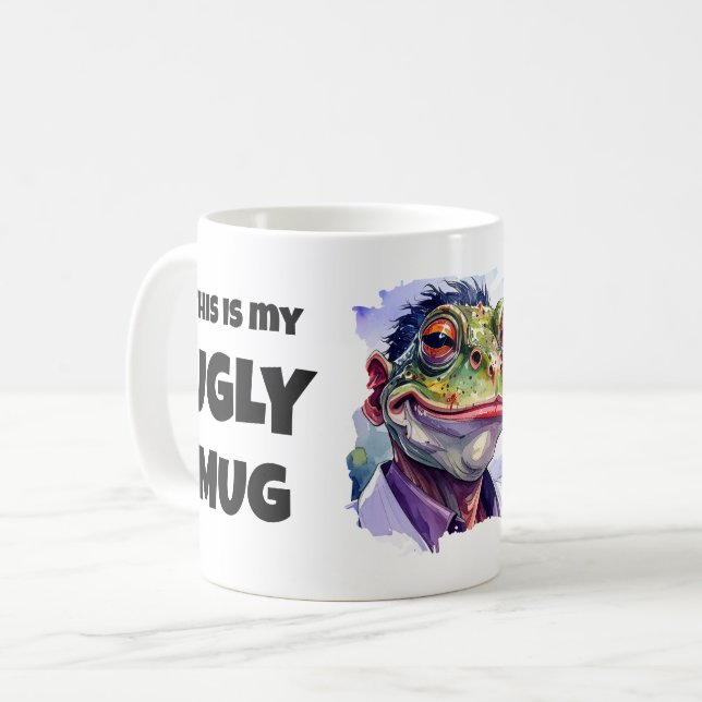 Taza De Café Este es mi Feo Personalizado Mug (Anverso izquierdo)
