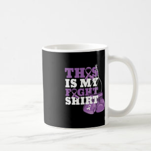 Taza De Café Este Es Mi Fuerte Apoyo A La Lucha Contra El Alzhe