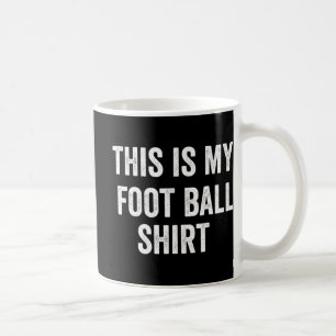 Taza De Café Este es mi fútbol divertido para los aficionados