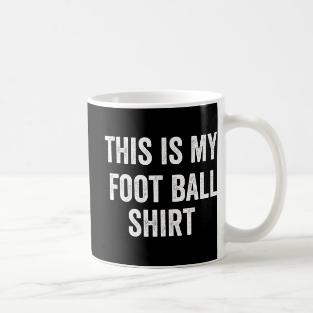 Taza De Café Este es mi fútbol divertido para los aficionados (Derecha)