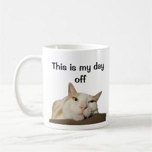 Taza De Café Este es Mi Gato de Día Libre