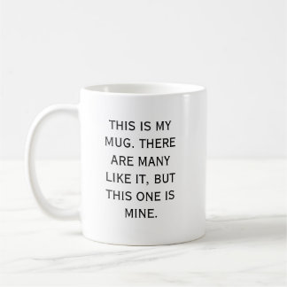 TAZA DE CAFÉ ESTE ES MI MUG...