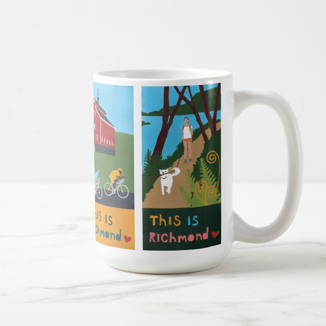 Taza De Café Este es Richmond 15oz Mug (Derecha)