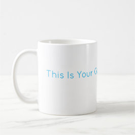 Taza De Café Este es su capitán hablando... Viaje en avión