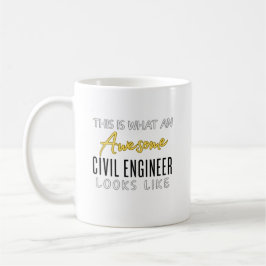 Taza De Café Este es un ingeniero civil increíble