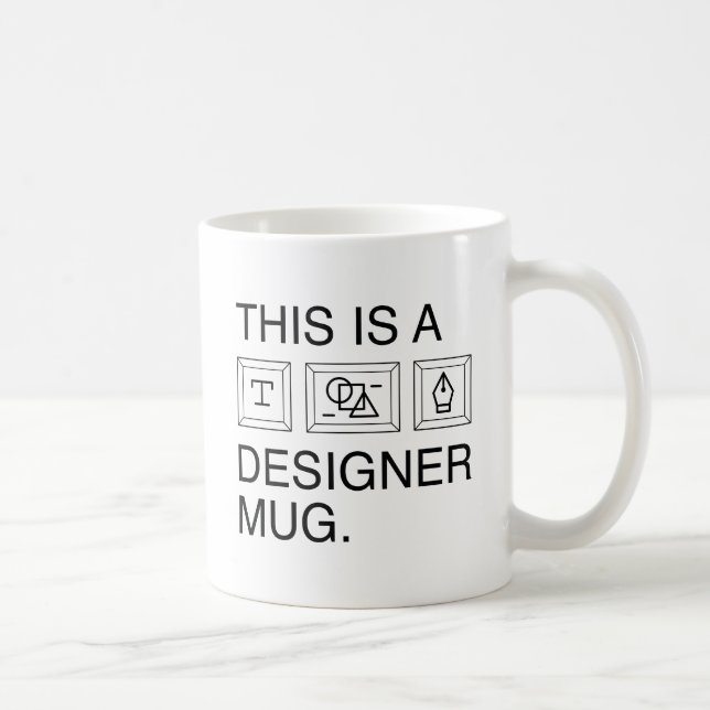 Taza De Café Este Es Un Mug Diseñador (Derecha)
